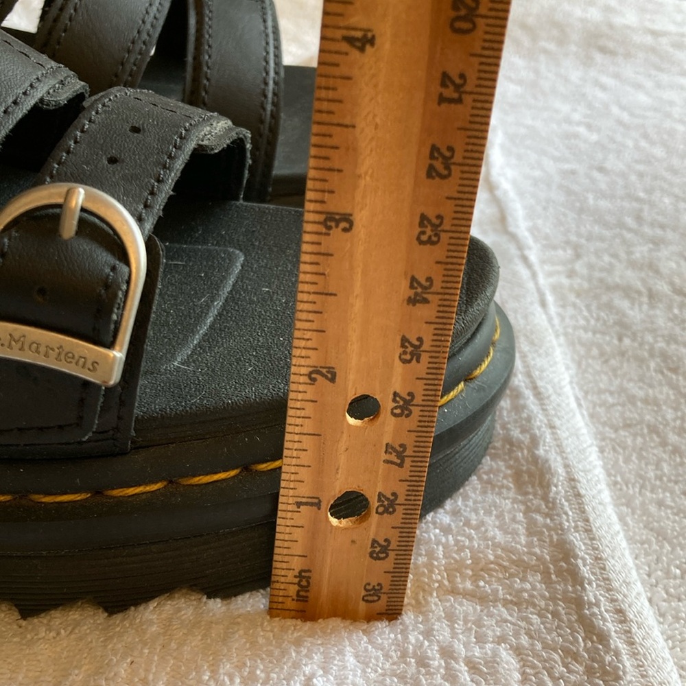 Dr. Martens Black “Blaire Slide” Sandals 7 - Picture 8 of 13